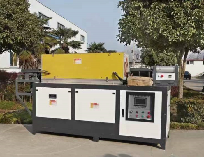 All-in-one induction forging heating furnace