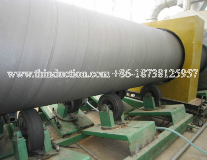 steel pipe anti-corrosion induction heating machine for coating