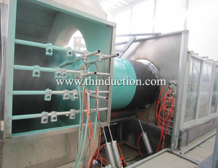 steel pipe anti-corrosion induction heating machine for coating