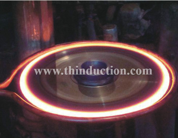 90KW Gear shaft Heat Treatment Induction Heating Machine