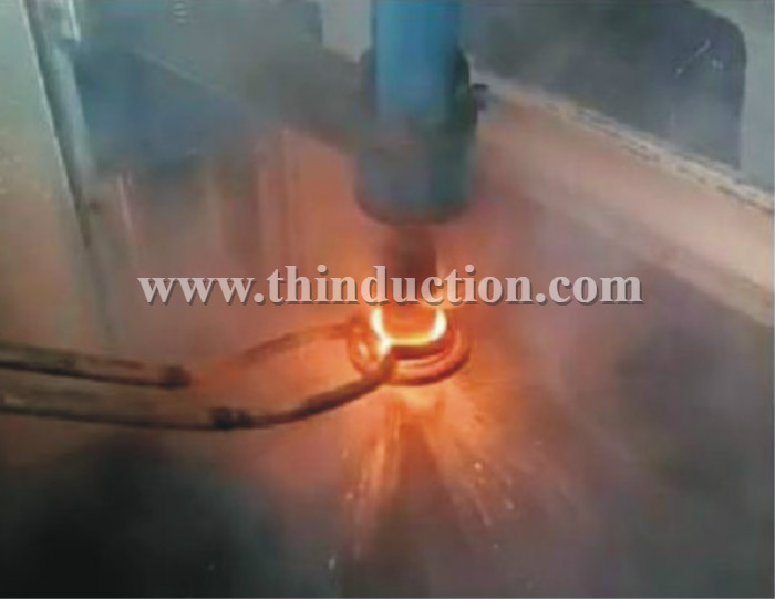 90KW Gear shaft Heat Treatment Induction Heating Machine