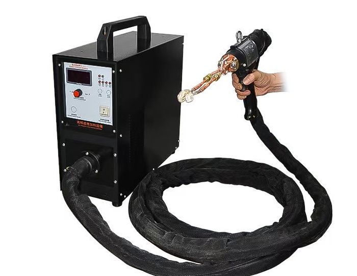 Handheld high frequency induction brazing machine