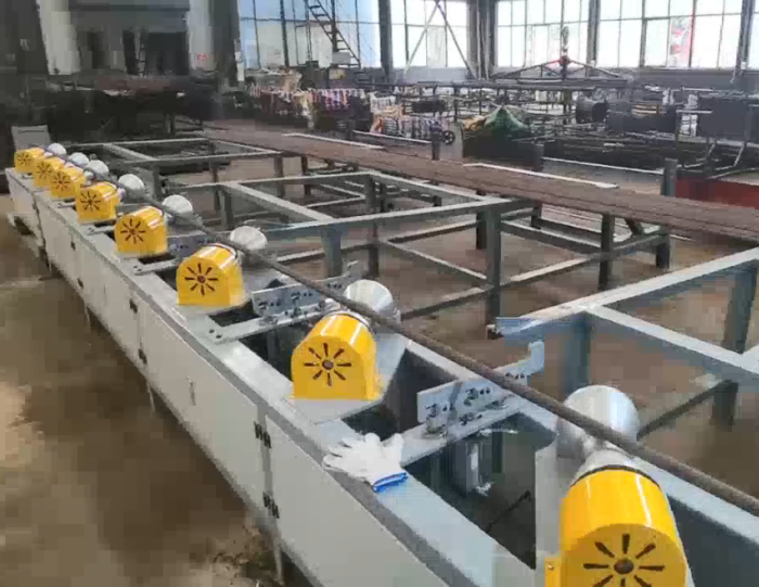 Steel Rod Induction Hardening and Tempering Production Line Machine 
