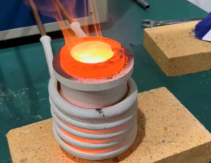 15kw Small Induction Melting Machine for Gold Silver