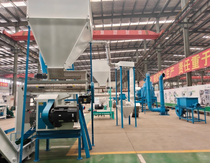4-5t/h biomass pellet production line