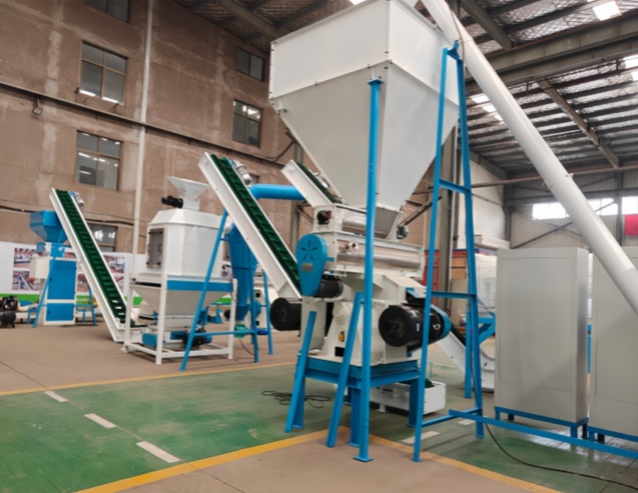 1-10t/h Wood pellet machine production line 