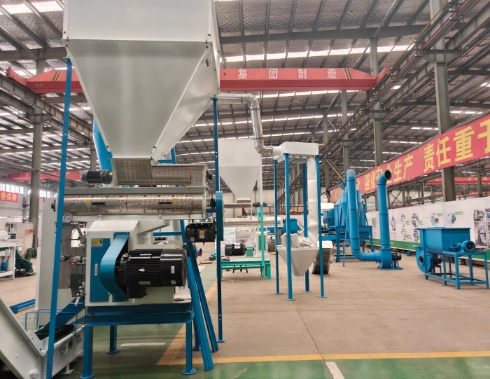 4-5t/h biomass pellet production line 