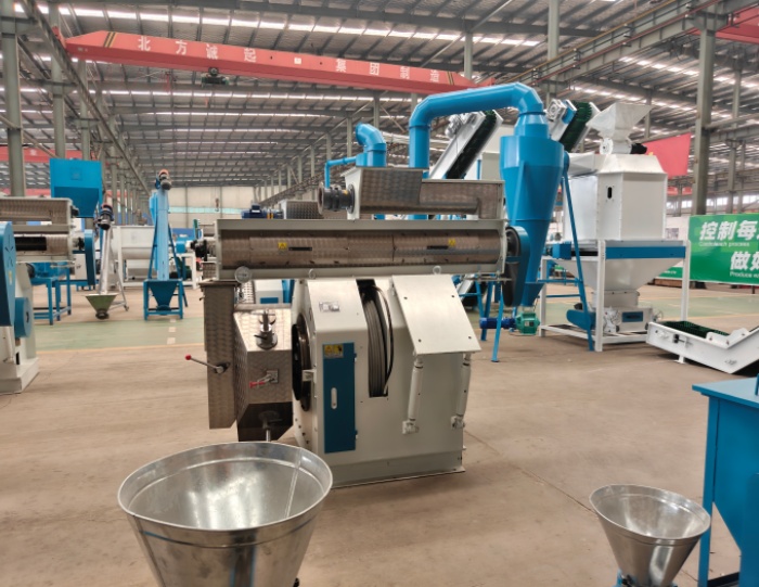 4-5t/h biomass pellet production line 