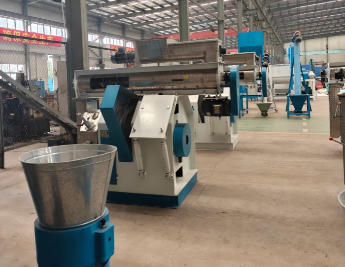 1-2t/h Animal Feed Pellet Production Line 