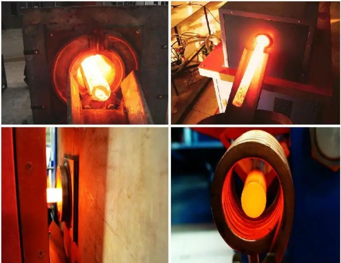 Automatic Steel Bar Feeding MF Forging Induction Heating Machine