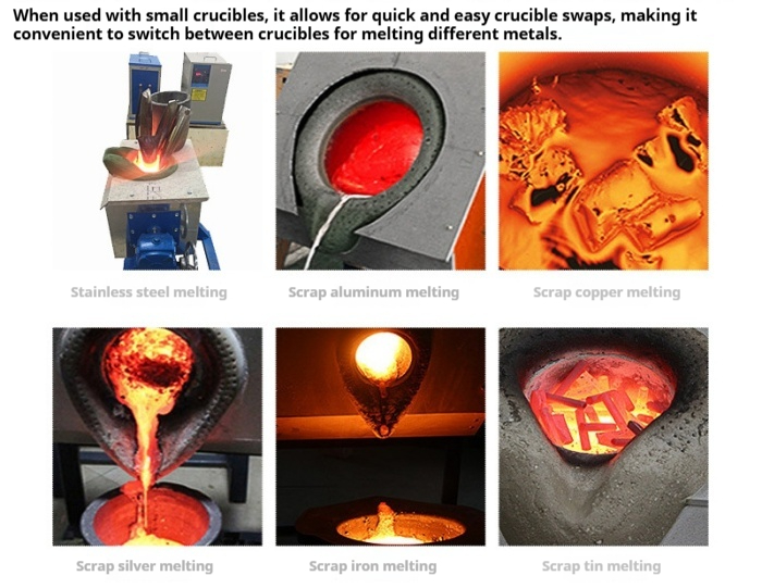 Medium Frequency IGBT Induction Melting Furnace 