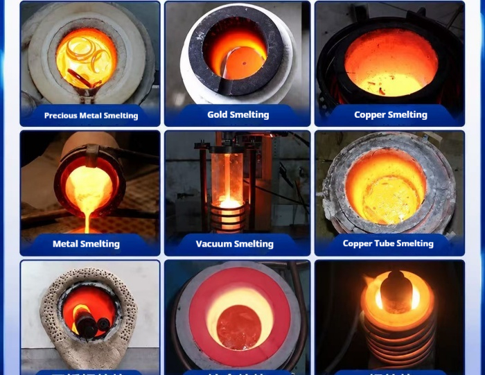 Medium Frequency IGBT Induction Melting Furnace 